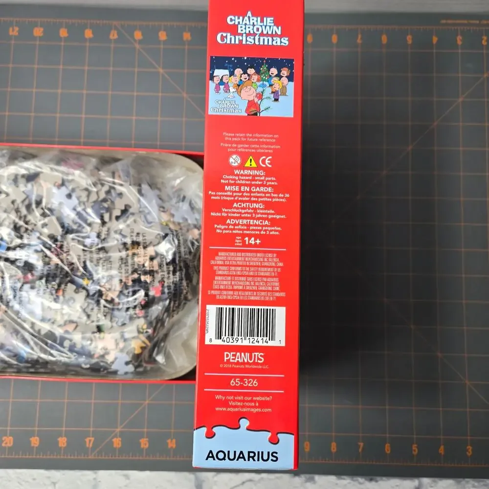 A Charlie Brown Christmas 1000 Piece Puzzle Aquarius from Hallmark